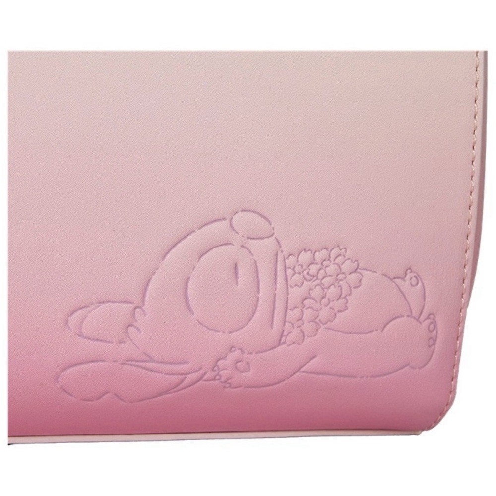 Loungefly Stitch and Angel Pink Ombre crossbody with Charm - Picture 5 of 8